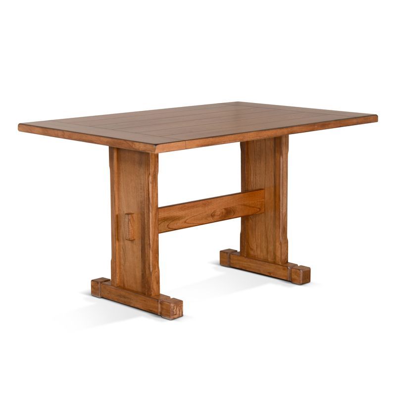 Sedona - Rectangular Wood Dining Table - Wheat