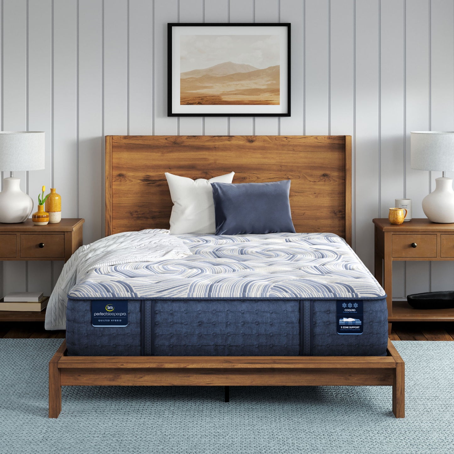 Perfect Sleeper Pro - 13" Kensington Latex Hybrid Medium Mattress