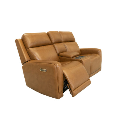 Alister - Power Gliding Loveseat With Console, Power Headrests & Lumbar
