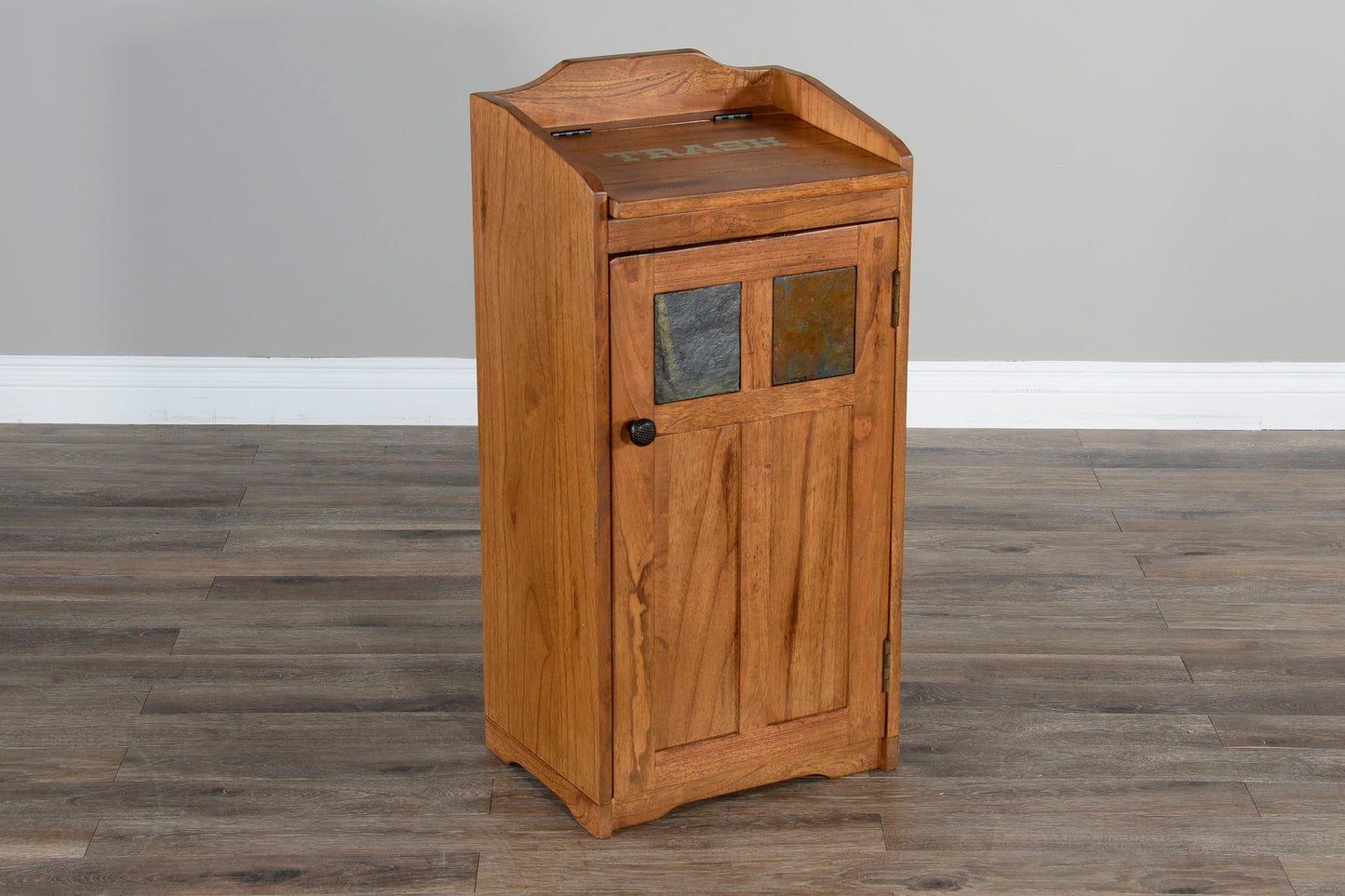 Sedona - Trash Box - Rustic Oak