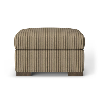 Jasper - Fabric Stationary Ottoman