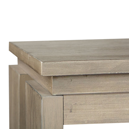Conrad - Rectangular Sofa Table - Stone Harbor Gray