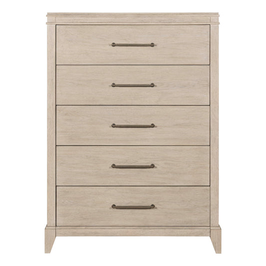 New Haven - 5 Drawer Chest - Sanctuary White