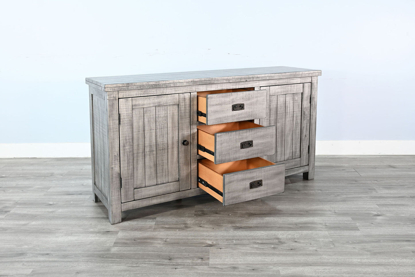 Alpine - Dining Wood Buffet - Gray