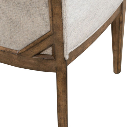Carolina Park - Upholstered Side Chair - Amber Brown