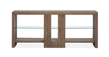 Conway - Console Sofa Table - Spiced Brown