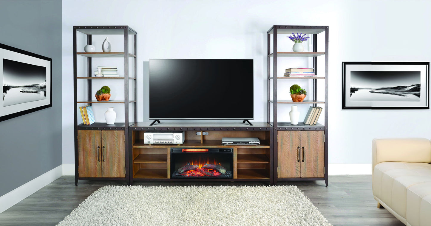 San Diego - Media Console - Antique Brown