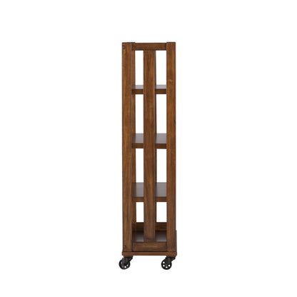 Arlington House - Open Bookcase - Cobblestone Brown