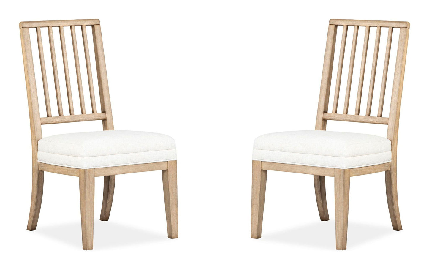 Coventry - Upholstered Side Chair With Solid Wood Back (Set of 2) - Honey Maple