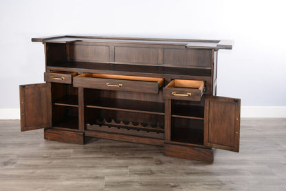 Wood Home Bar - Coffee Bean