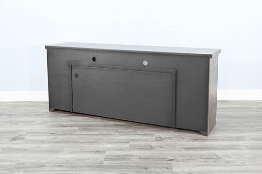 Alpine - 76" Media Console - Gray