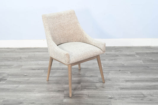 Olivia - Lowback Cushioned Dining Chair (Set of 2) - Wheat