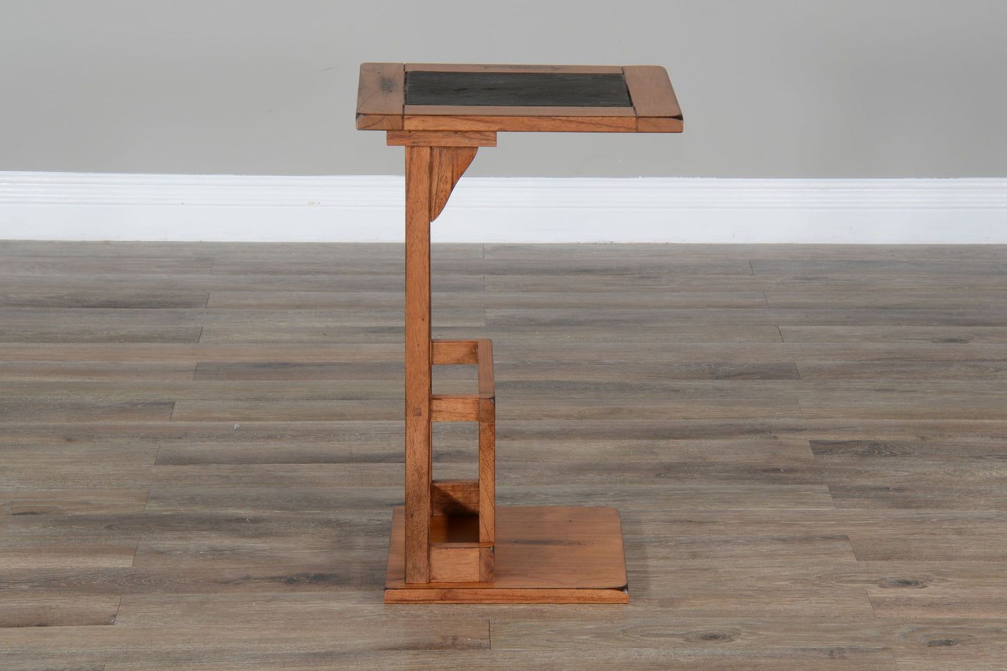 Sedona - Savannah 12.5" Traditional Wood Table - Rustic Oak