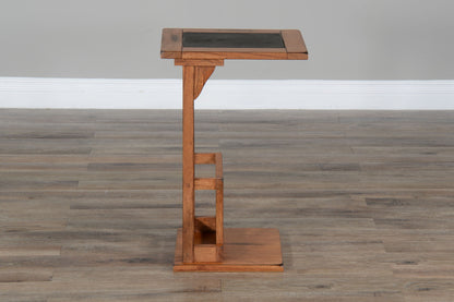 Sedona - Savannah 12.5" Traditional Wood Table - Rustic Oak