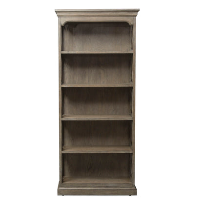 Simply Elegant - 3 Piece Home Office Set (Desk & Hutch Set) - Heathered Taupe