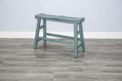 Marina - Bench With Wood Seat