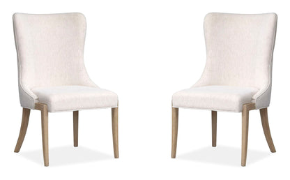 Sunset Cove - Upholstered Host Chair (Set of 2) - Sanibel Brown