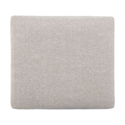 Berkley Square - Upholstered Console Stool - Linen & Khaki