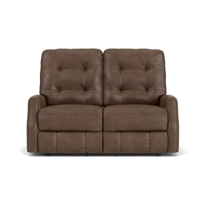 Devon - Reclining Loveseat, Nailhead Trim