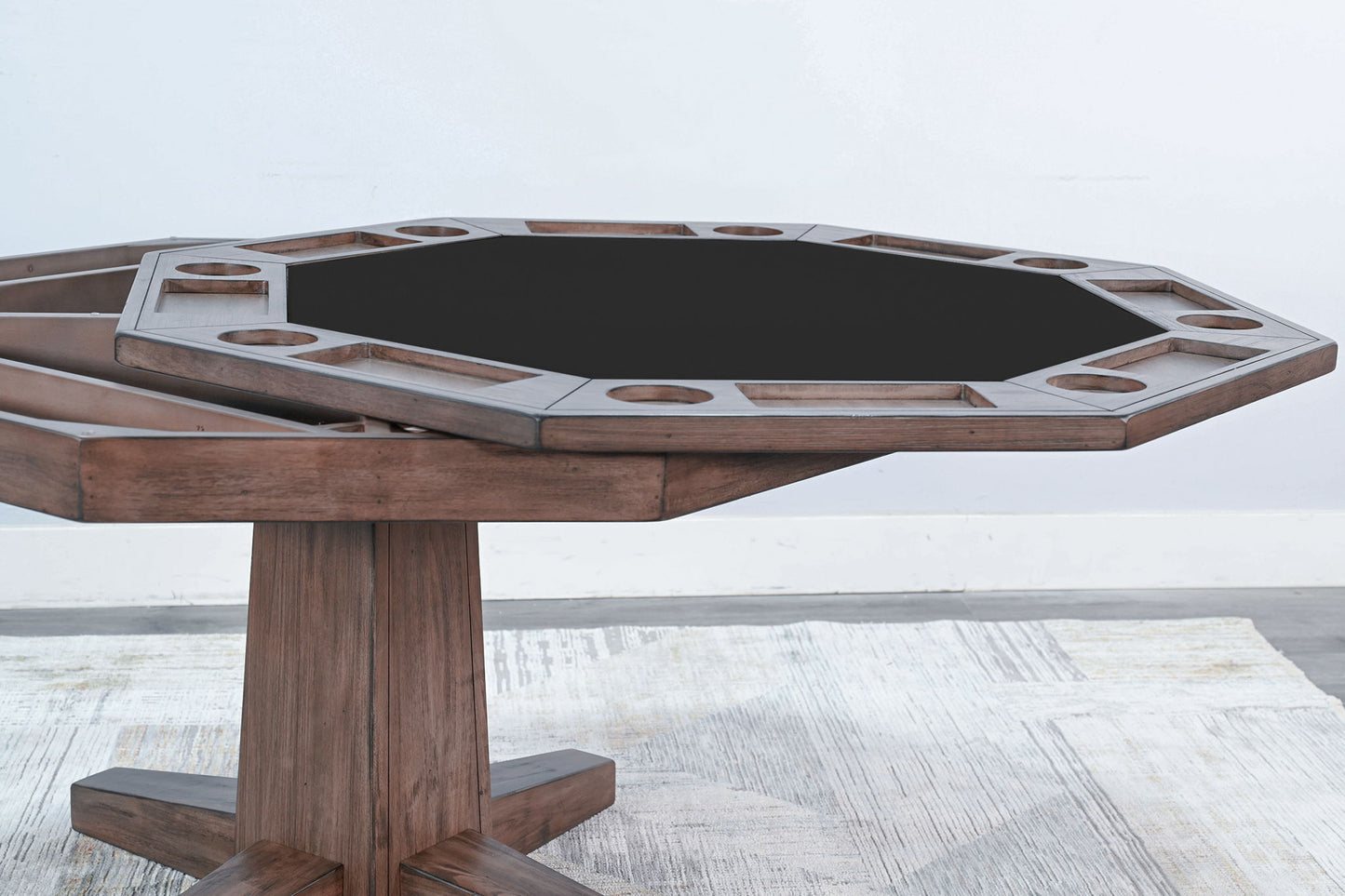 Doe Valley - Reversible Game And Dining Poker Table - Buckskin