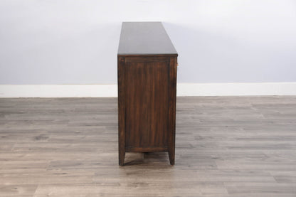 Media Console With Two Cabinets