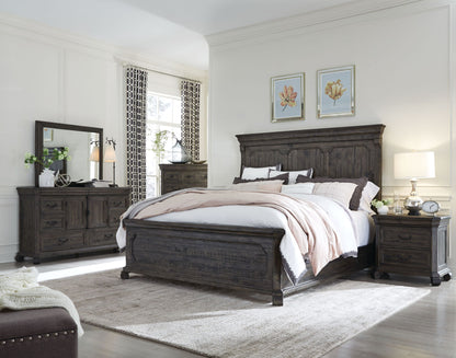 Bellamy - Drawer Nightstand - Peppercorn