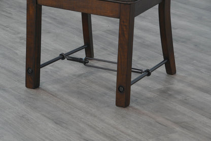 Homestead - Yellowstone Ladderback Dining Chair (Set of 2) - Tobacco Leaf