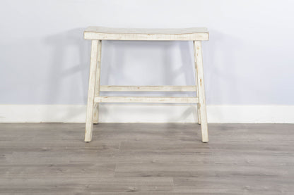 Marina - Bench With Wood Seat
