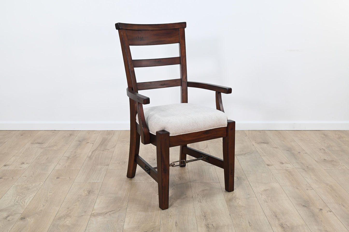 Tuscany - Arm Chair, Cushion Seat (Set of 2) - Vintage Mocha