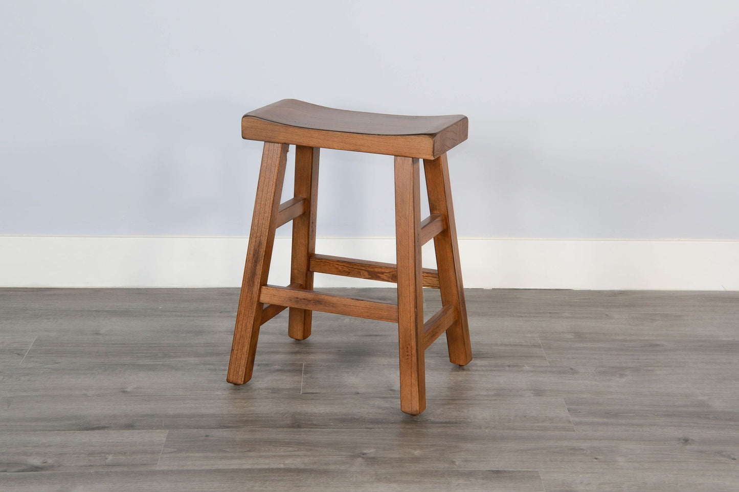 Sedona - Saddle Seat Stool With Wood Seat