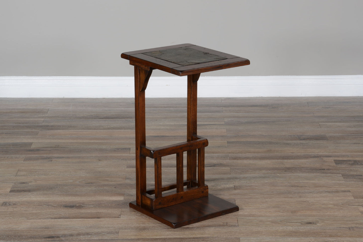 Santa Fe - Savannah 12.5" Traditional Wood Table - Dark Chocolate