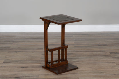 Santa Fe - Savannah 12.5" Traditional Wood Table - Dark Chocolate