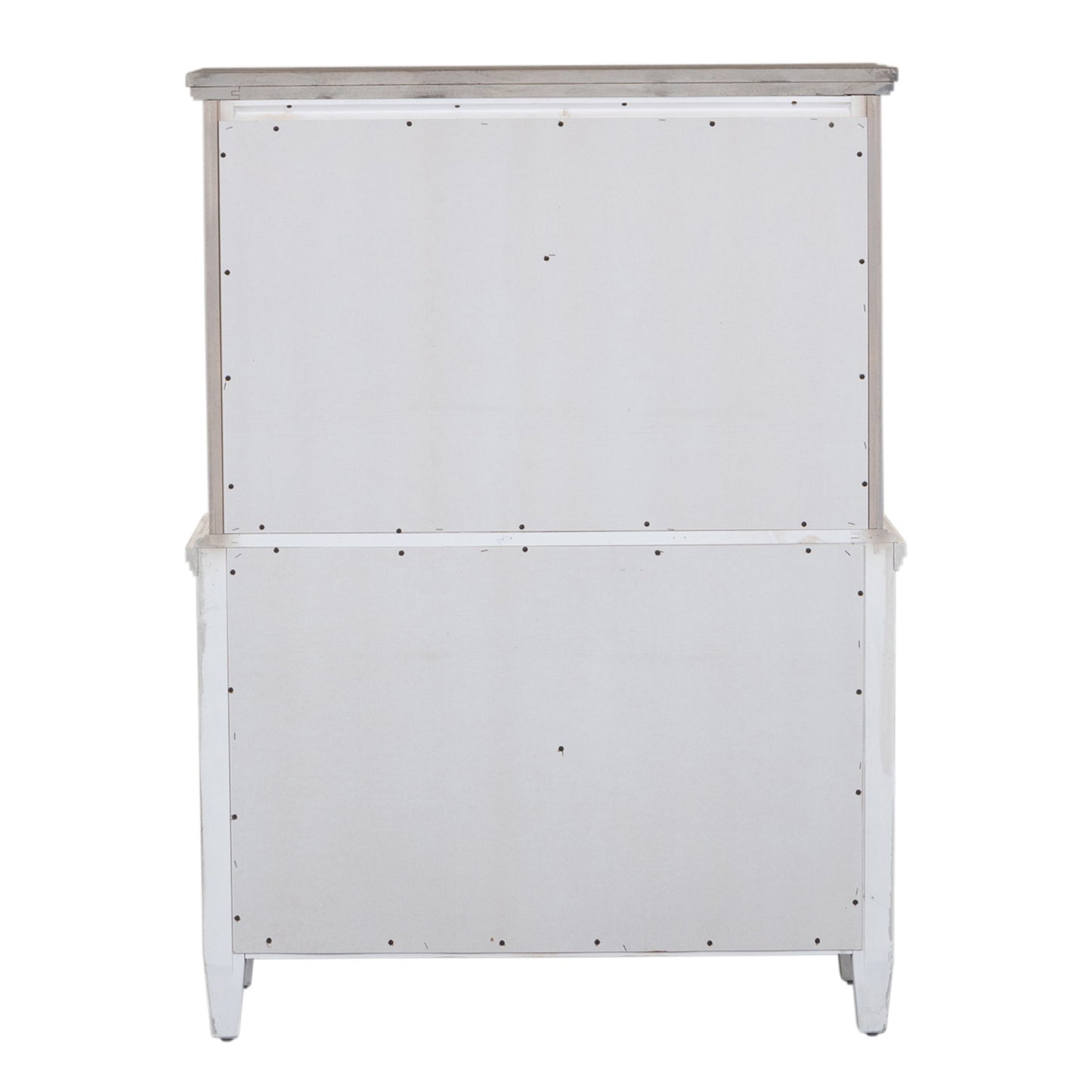 Heartland - 5 Drawer Chest - Antique White / Tobacco Tops