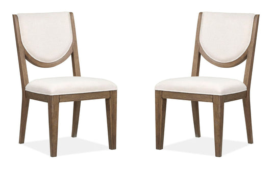 Westbourne - Upholstered Side Chair (Set of 2) - Dark Umber