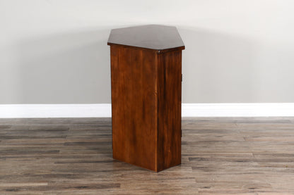 Santa Fe - Corner TV Console - Dark Brown