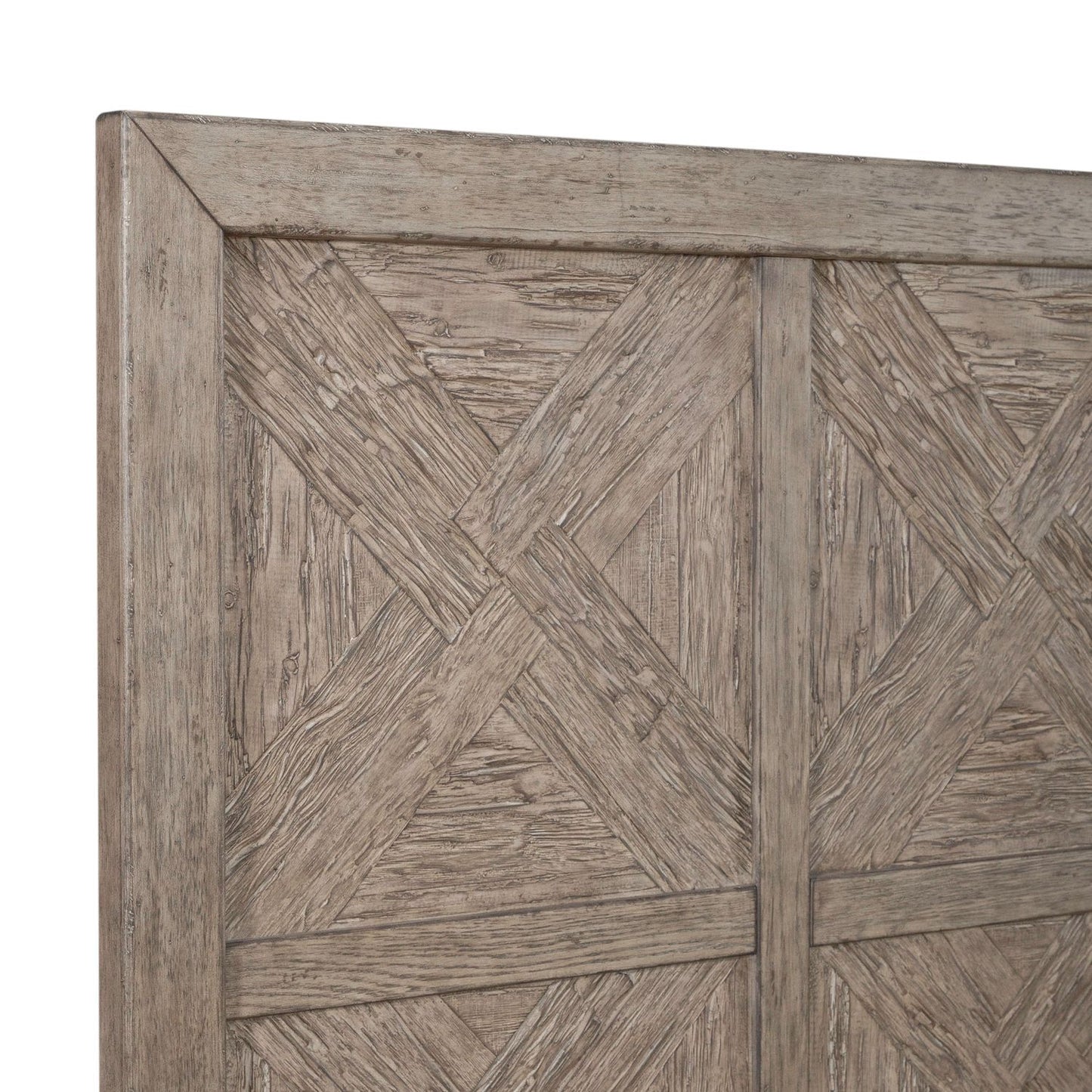 Skyview Lodge - King Panel Headboard - Cobblestone
