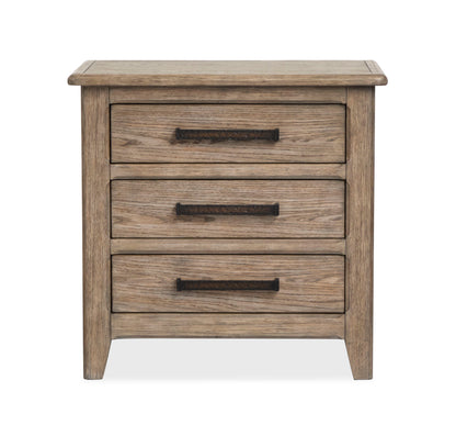 Claremont - Drawer Nightstand - Smokey Taupe