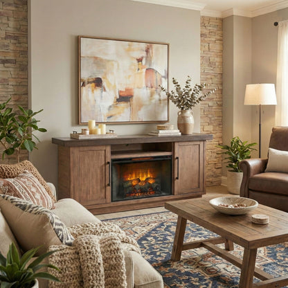 Media Console - Tobacco Leaf / Buckskin