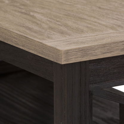 Heatherbrook - Cocktail Table - Charcoal & Ash