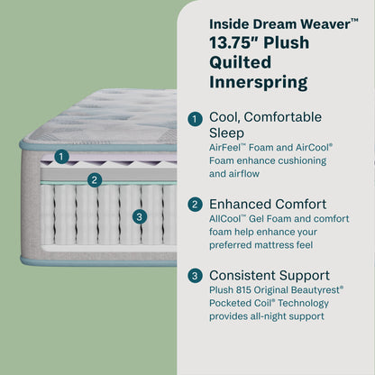 Dream Weaver - 13.75" Plush Mattress