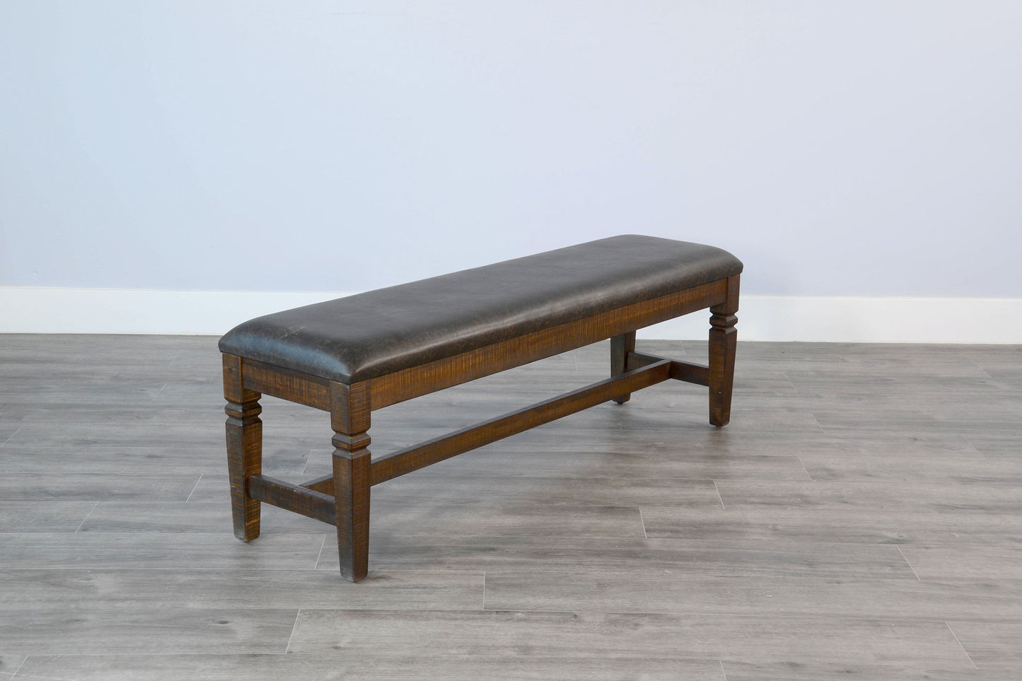 Homestead - Bench, Cushion Seat - Tobacco Leaf