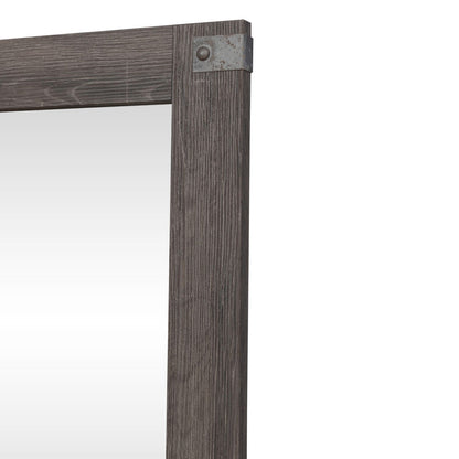 Lakeside Haven - Landscape Mirror - Brownstone