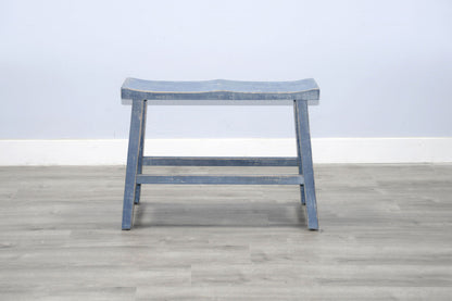 Marina - Bench With Wood Seat