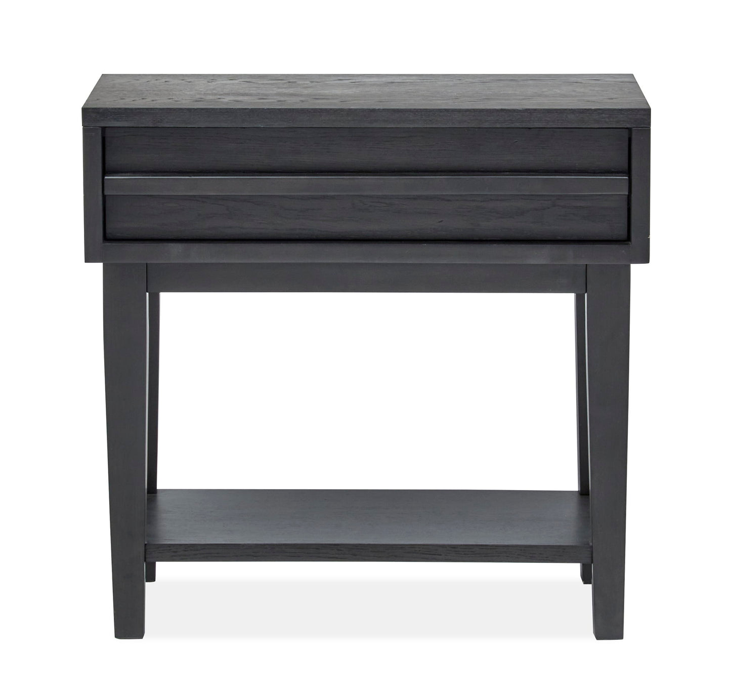 Lindon - Dark Open Nightstand - Coffee Bean