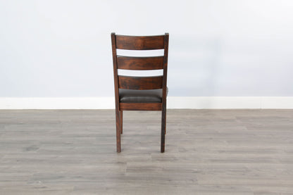 Tuscany - Ladderback Chair, New-Cushion Seat (Set of 2) - Vintage Mocha