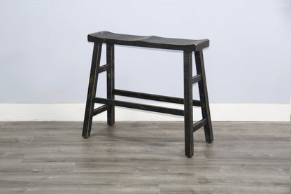 Marina - Bench With Wood Seat