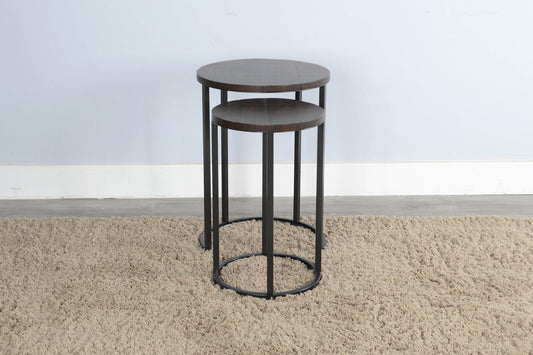 Homestead - Nesting Table Set - Dark Brown