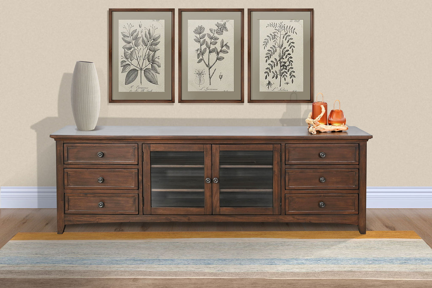 82" Media Console