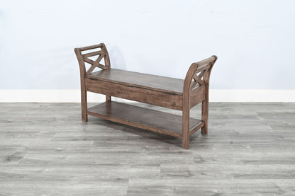 48" Accent Bench With Storage