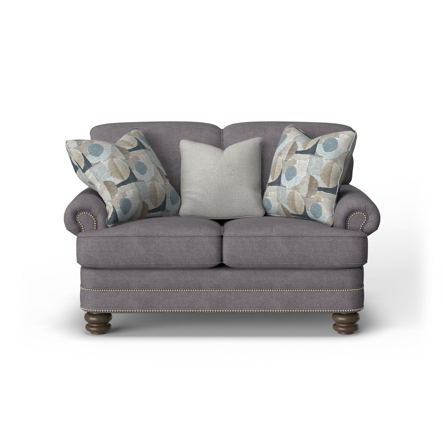 Bay Bridge - Loveseat, Nailhead Trim